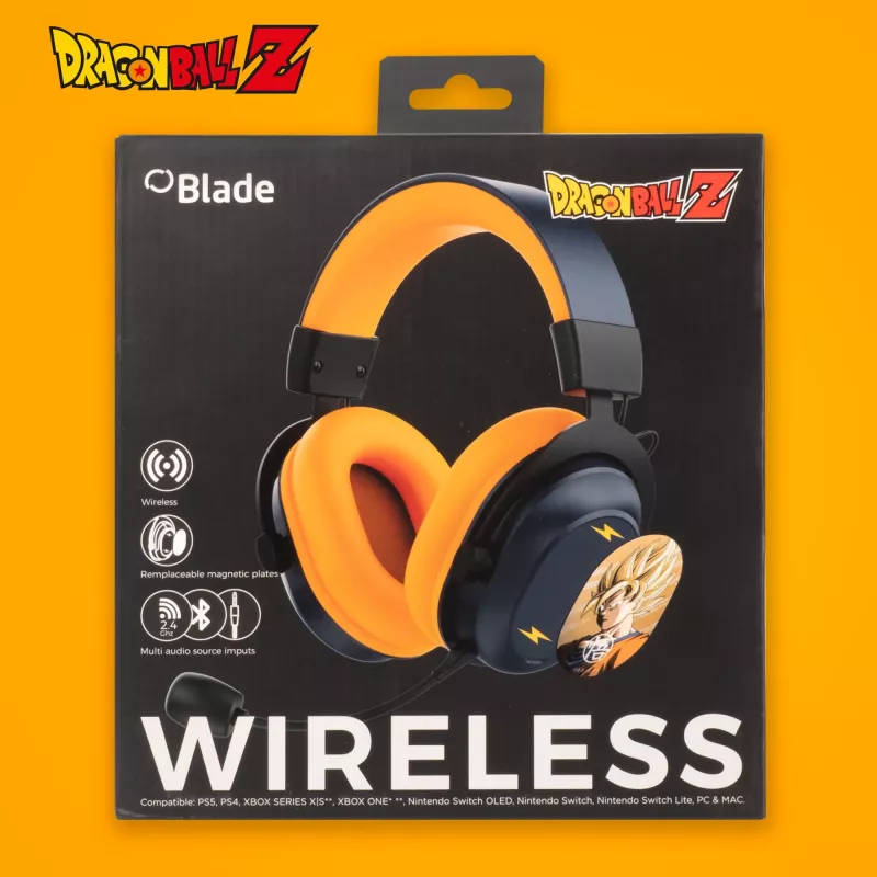 Auriculares gaming Blade Dragon Ball Z wireless - auriculares (DB2001)