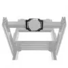 Asetek SimSports Anclaje Frontal para Podium Brackets - negro, 70 mm de diámetro de tornillos