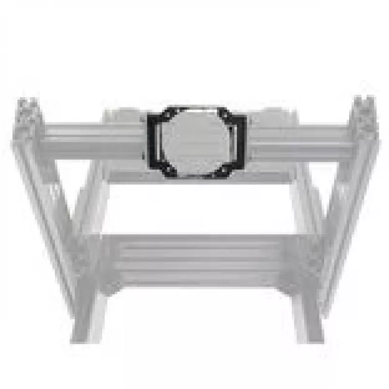 Asetek SimSports Anclaje Frontal para Podium Brackets - negro, 70 mm de diámetro de tornillos