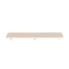 Maclean MC-128WD estante plegable de pared, 100×40 cm, acabado de madera
