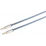 Cable de audio ShiverPeaks 30815-SPP-schlank 5 m 3,5 mm azul