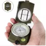 Brújula magnética de mano EYESKEY EK-1001 — aleación de zinc, impermeable, 85 mm de profundidad, 175 g