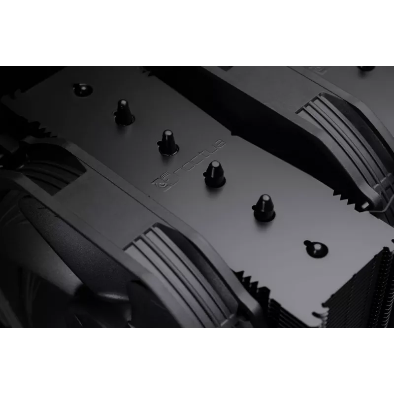Noctua NH-D15 Chromax Pure Negro Disipador CPU con dos ventiladores de 140 mm