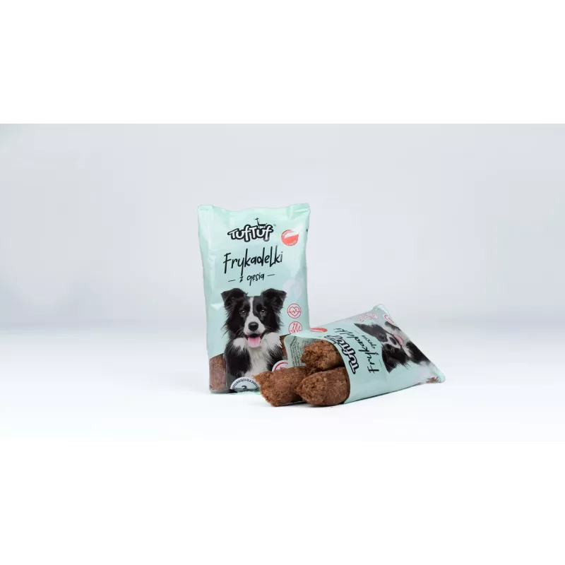 Snacks para perros TufTuf Meaty sticks con oca 70 g — palitos masticables blandos de un solo ingrediente para perros