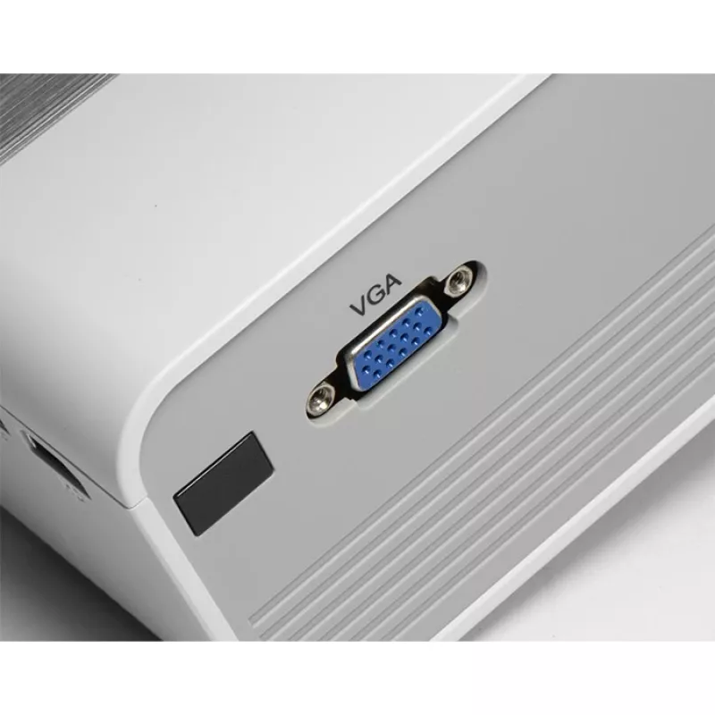Technaxx TX-127 mini proyector LED, LCD, HD 720p (1280x720), blanco/gris