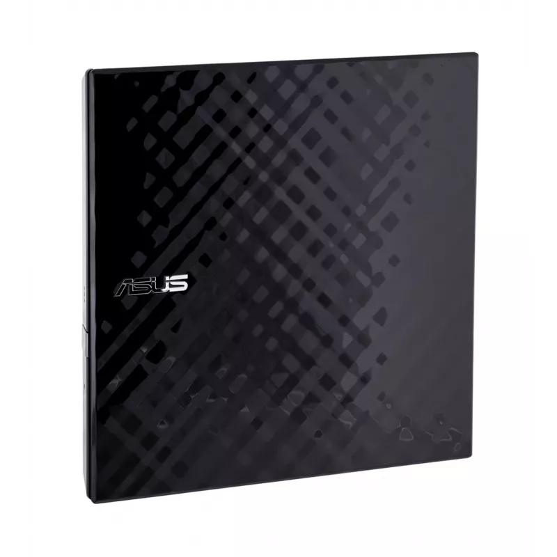 Unidad óptica externa DVD±RW ASUS SDRW-08D2S-U Lite, USB 2.0, negra, 24x CD / 8x DVD, 142×142×20 mm