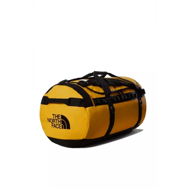 Bolsa de viaje The North Face Base Camp Duffel L 95 L poliéster negro, amarillo