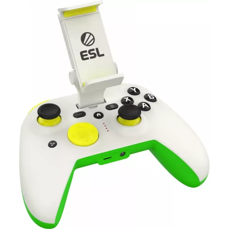 Mando RiotPWR RP1925ESL USB Type-C con cable verde blanco amarillo