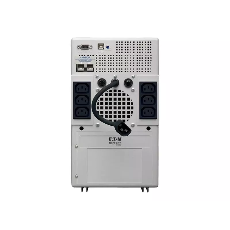 EATON SmartPro 230V 1kVA 750W SAI de torre line-interactive para uso médico con 6 tomas, aislamiento total, autonomía ampliable