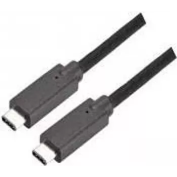 Bachmann 918.190 Cable USB 0,5 m USB 3.2 Gen 2 (3.1 Gen 2) USB-C Negro (918190)