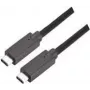 Bachmann 918.190 Cable USB 0,5 m USB 3.2 Gen 2 (3.1 Gen 2) USB-C Negro (918190)