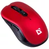 Ratón inalámbrico RF silencioso DEFENDER Gassa MM-105 — Ambidiestro, 1600 DPI, 2,4 GHz, receptor nano USB