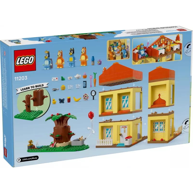 LEGO BLUEY 11203 La casa familiar de Bluey