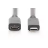 Cable alargador USB Type-C Digitus AK-300210-015-S