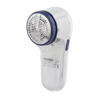 Quitapelusas Leifheit 80029 – quitapelusas a pilas, 3 V, usa 2 pilas, azul/blanco