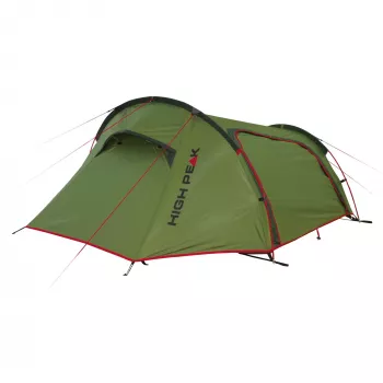 High Peak Sparrow LW tienda de campaña tipo cúpula 2 personas verde, rojo