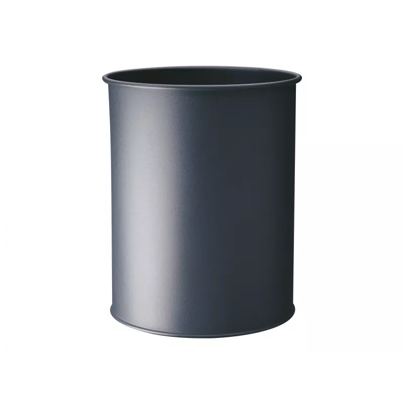 Papelera Durable 330158 15 L redonda metal antracita