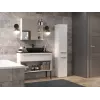 Armario de baño de pie Top e shop NEL II BIEL — de pie, 5 baldas, 310×300×1740 mm, blanco