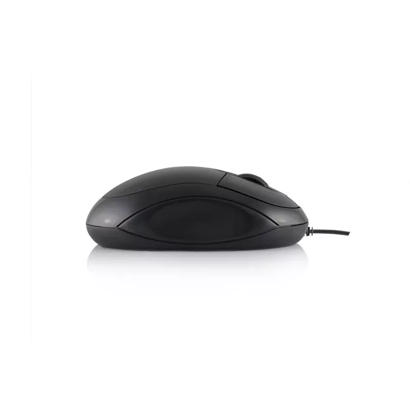 Logic Lm-11 - Ratón - óptico - con cable - USB - negro