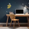 Luz de neón decorativa MANTA SNL01WHT – diseño luminoso y colorido, iluminación de acento de pared