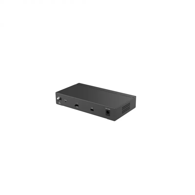 Ruijie Reyee RG-ES206GS-P switch PoE L2 Gigabit inteligente de 6 puertos gestionado en la nube, 4x PoE, 1x Combo/SFP, 54 W, negro
