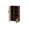 Estantería Cama Meble ALMERA Cama 4, nogal/cashmere, 90×42×165 cm