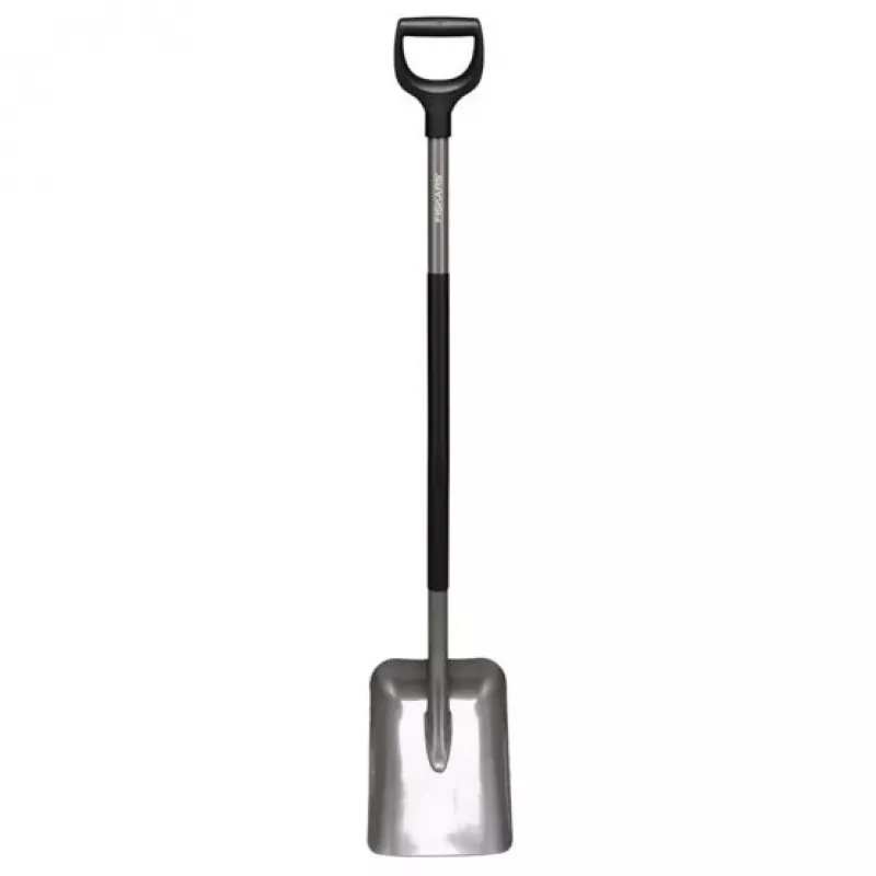Pala Fiskars Ergonomic FS.S. 1025376 gris — pala de jardín ergonómica, Fiskars 1070058