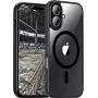 JT Berlin BackCase Pankow Hybrid MagSafe | Apple iPhone 16 | negro/transparente | (11098)