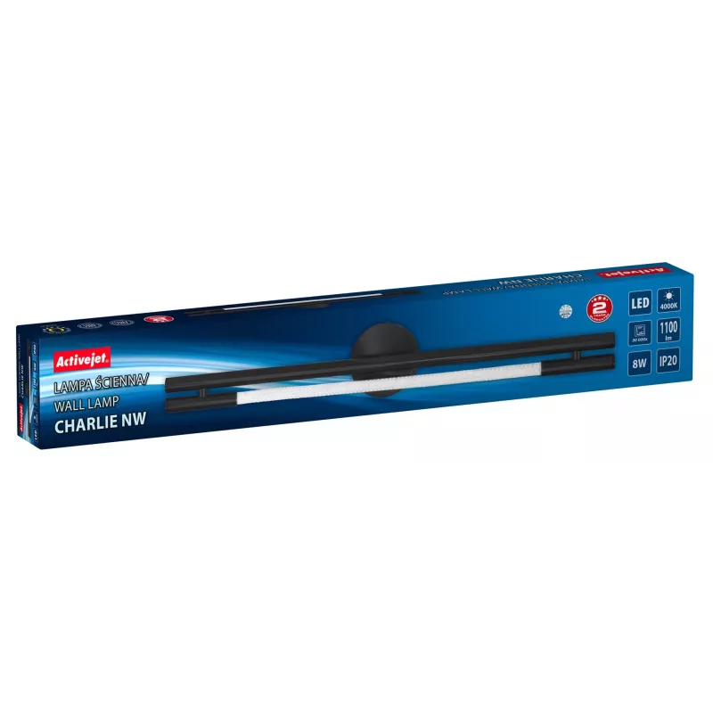 Lámpara de pared LED Activejet AJE-CHARLIE NW