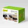 Panera Maestro MR-1776-Negro para la encimera, carcasa de plástico con tapa de madera, 345×235×130 mm