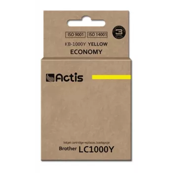 Actis KB-1000Y Tinta (sustituto de Brother LC1000Y/LC970Y; Estándar; 36 ml; amarillo)