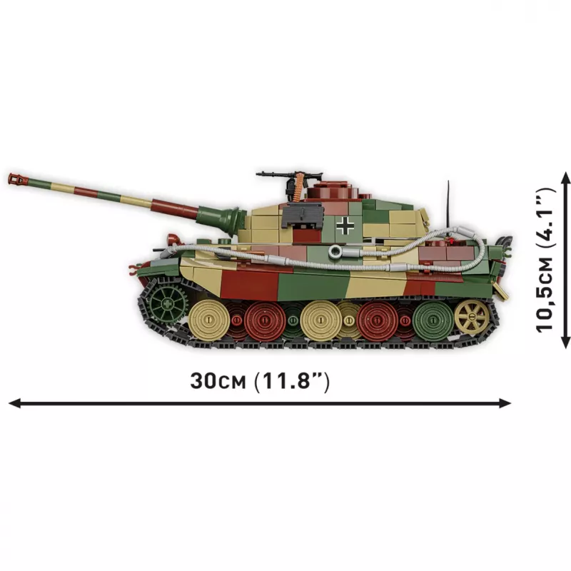 Set de bloques COBI Panzer VI Ausf. B Königstiger 802 piezas