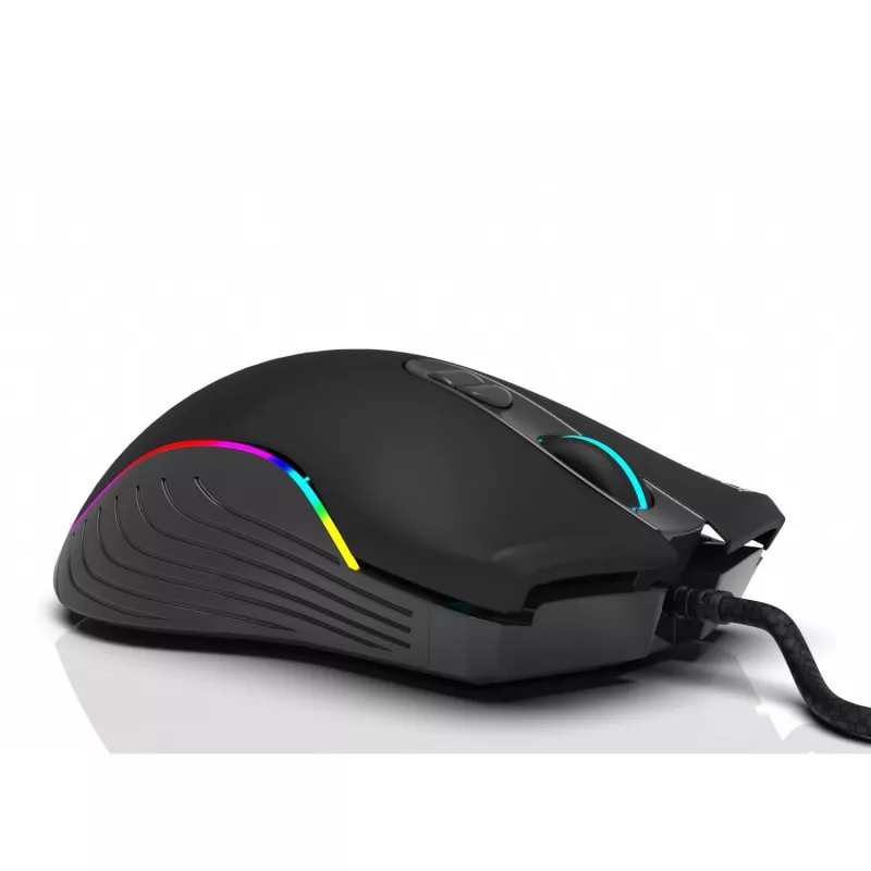 Ratón gaming INCA IMG-GT15 4800 DPI, RGB, 7 botones, USB, SW Retail
