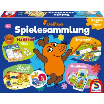 Juego de mesa Schmidt Spiele Die Maus colección de juegos
