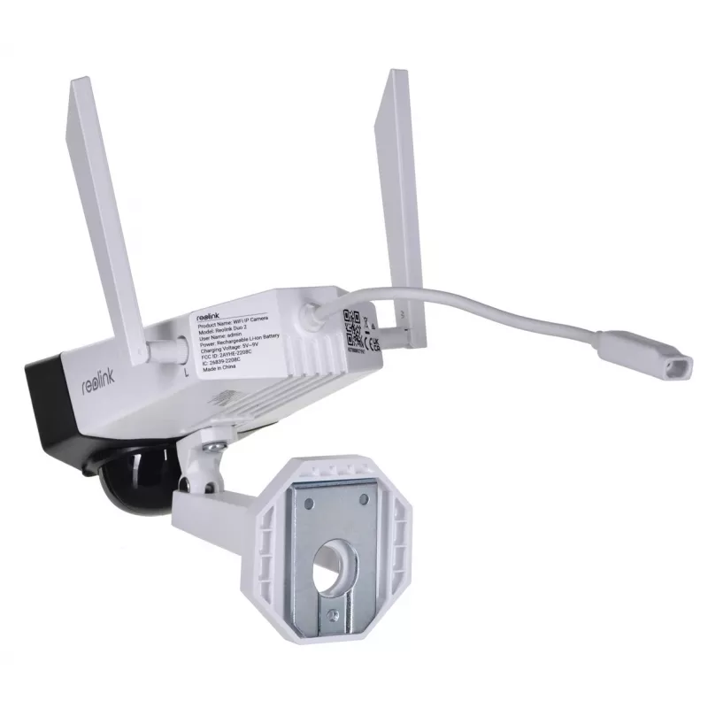 Cámara de vigilancia IP Reolink G750 6MP Bullet IP66 H.265, 4G LTE, 180° en diagonal, visión nocturna 30 m, batería 10400 mAh