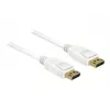 Cable DisplayPort DeLOCK 85509 1,5 m Blanco