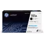 Tóner HP 151A NEGRO cartucho de tóner original LASERJET 1500 páginas negro