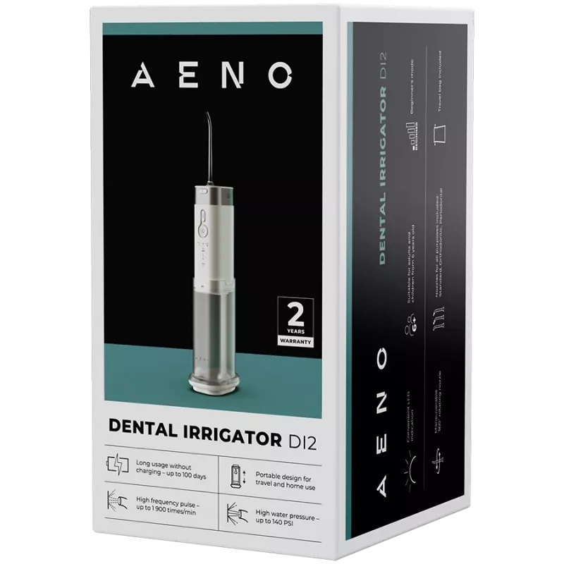 Irrigador bucal: 3,7V, 8W, 2500mAh, 200ML