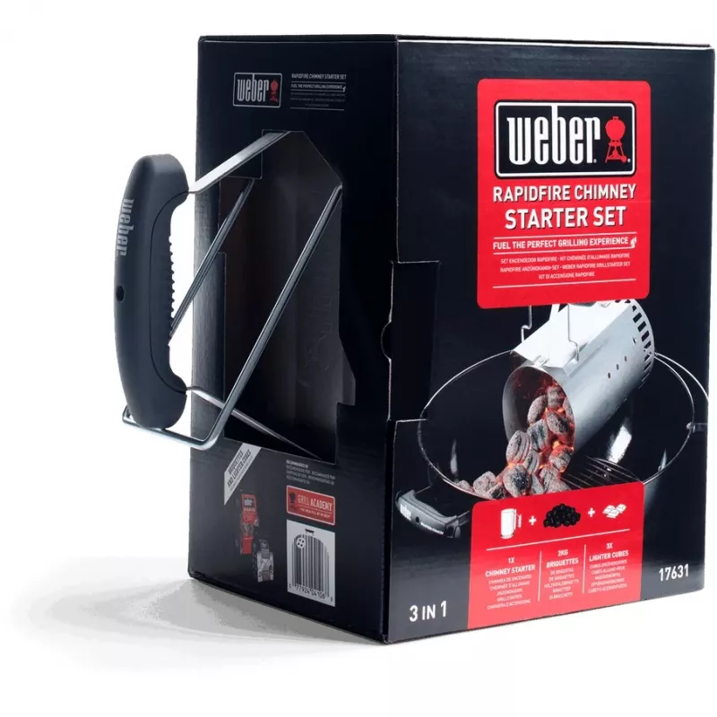 Weber 17631 Set de encendido para barbacoa