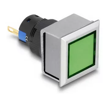 Lámpara LED industrial para máquinas DELOCK 22056 — 1 lámpara, IP40/IP65, AC 250V, 5A, 25×42×25 mm