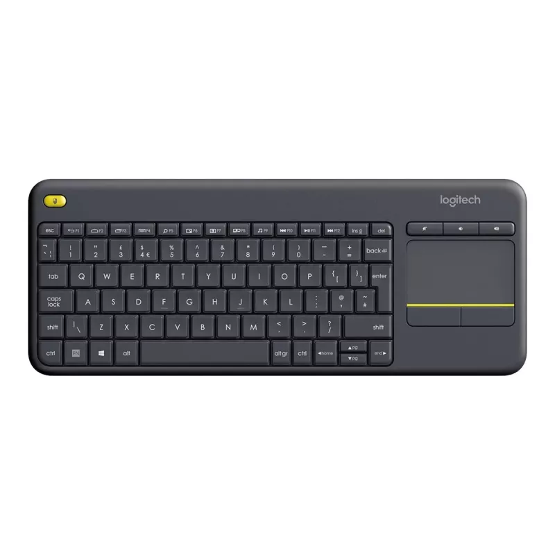 Teclado táctil inalámbrico Logitech K400 Plus
