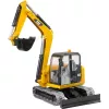 Excavadora BRUDER Cat miniexcavadora 2456