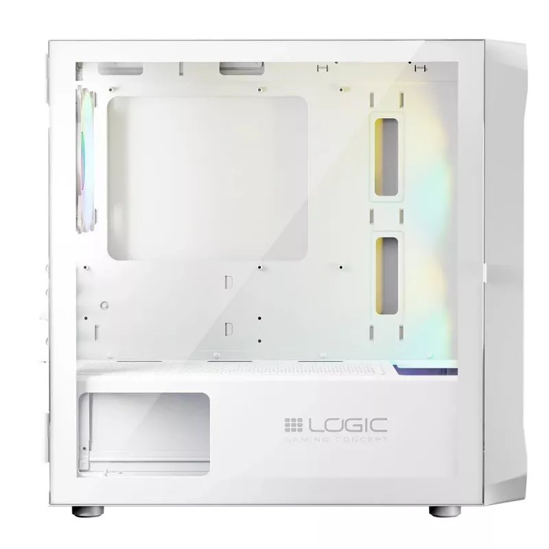 Carcasa Logic PORTOS ARGB MINI USB 3.0 Blanca