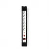Nedis EXS630SPF1PRO Alargador 3 m 6 tomas AC para interior Negro, Blanco