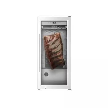 Caso | Armario de maduración en seco con tecnología de compresor | DryAged Master 63 | Clase de eficiencia energética no aplicable | Armario de maduración de alimentos con tecnología de compresor | De pie | Capacidad de botellas no aplicable