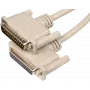 Cable alargador D-SUB ShiverPeaks AK 4043 25 pines conector macho-conector hembra 3 m