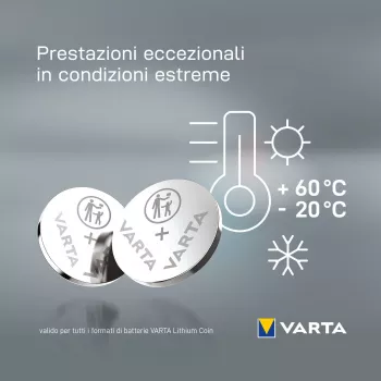 Pila desechable Varta CR2025 V 1-BL (6025)