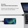 Cable USB-A a Lightning Orsen S9L 1 m 2,1A — negro