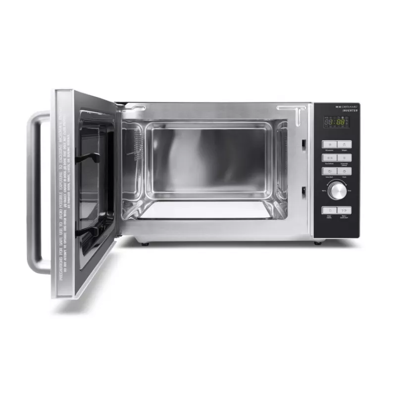 Caso | Microondas inverter con cerámica | MI 30 | Independiente | 30 L | 1000 W | Grill | Negro