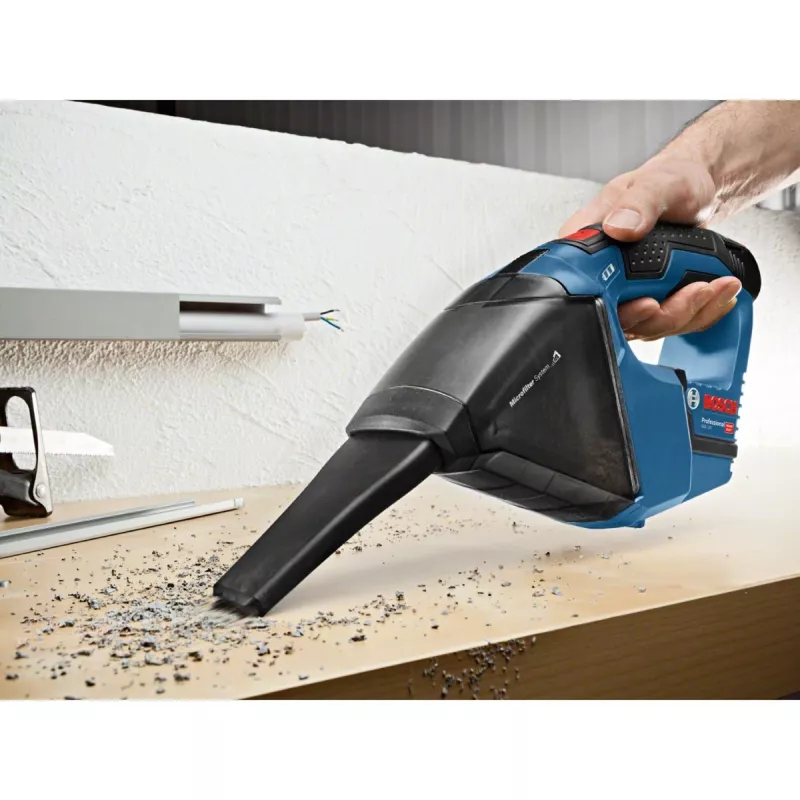Bosch GAS 10,8 V-LI aspirador de mano azul sin bolsa